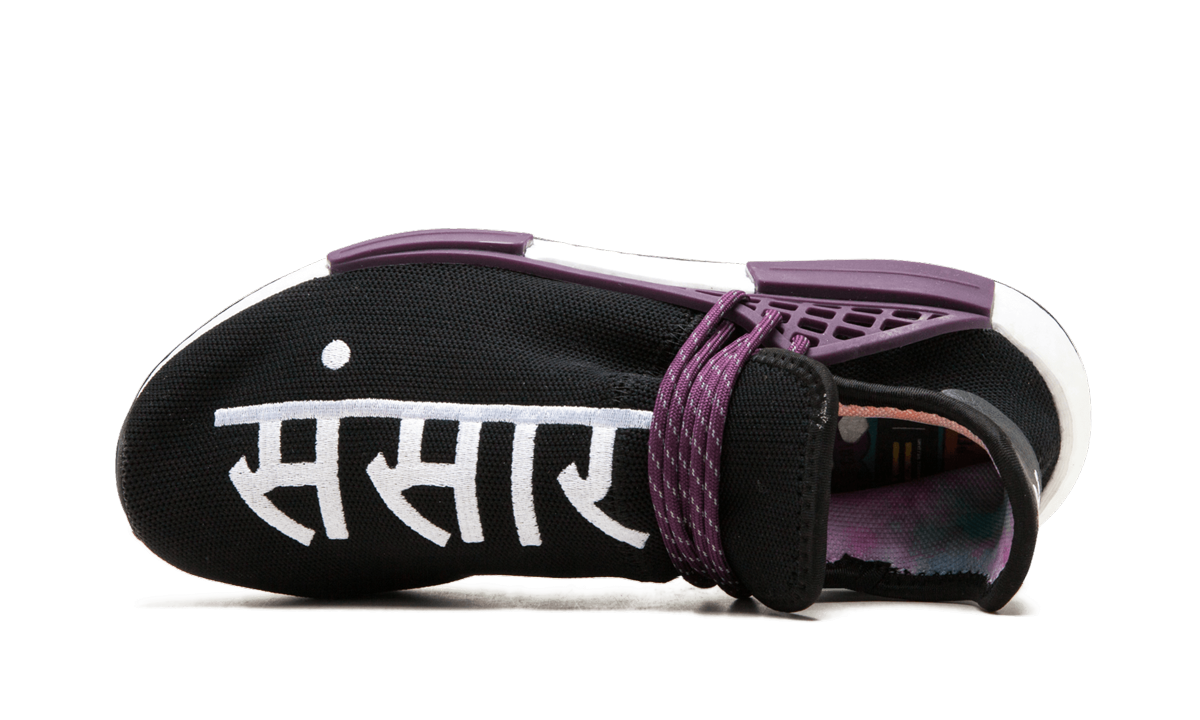 Overkicks - Adidas Human Race NMD Pharrell Holi Festival (Core Black) (AC7033) - detalle talon
