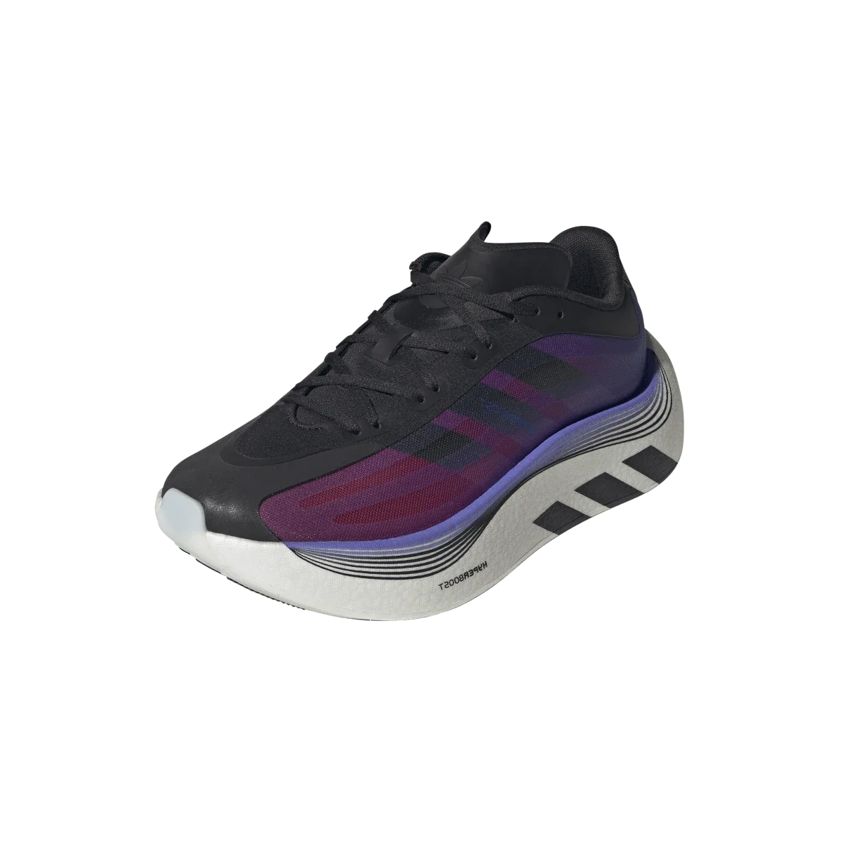 Overkicks - Adidas Hyper Boost Euphoria LT Black Lucid Blue Solar Red (KZ8511) - vista trasera