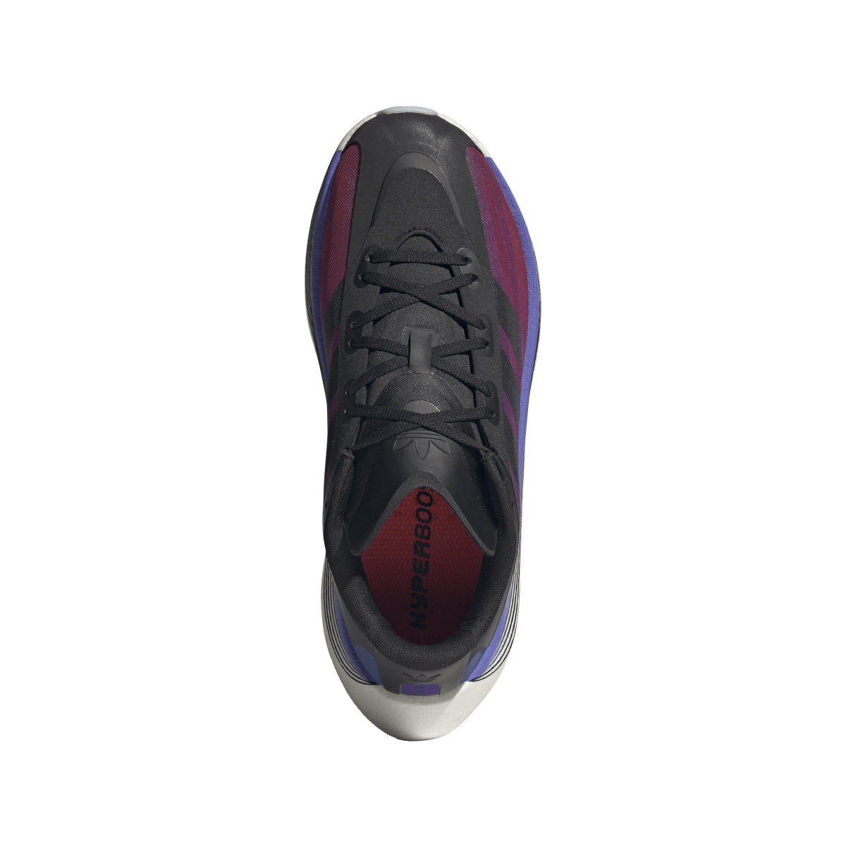 Overkicks - Adidas Hyper Boost Euphoria LT Black Lucid Blue Solar Red (KZ8511) - par completo