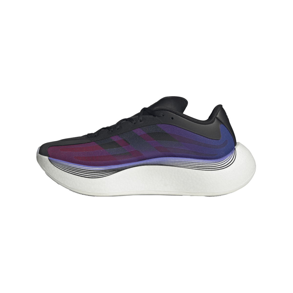 Overkicks - Adidas Hyper Boost Euphoria LT Black Lucid Blue Solar Red (KZ8511) - detalle talon
