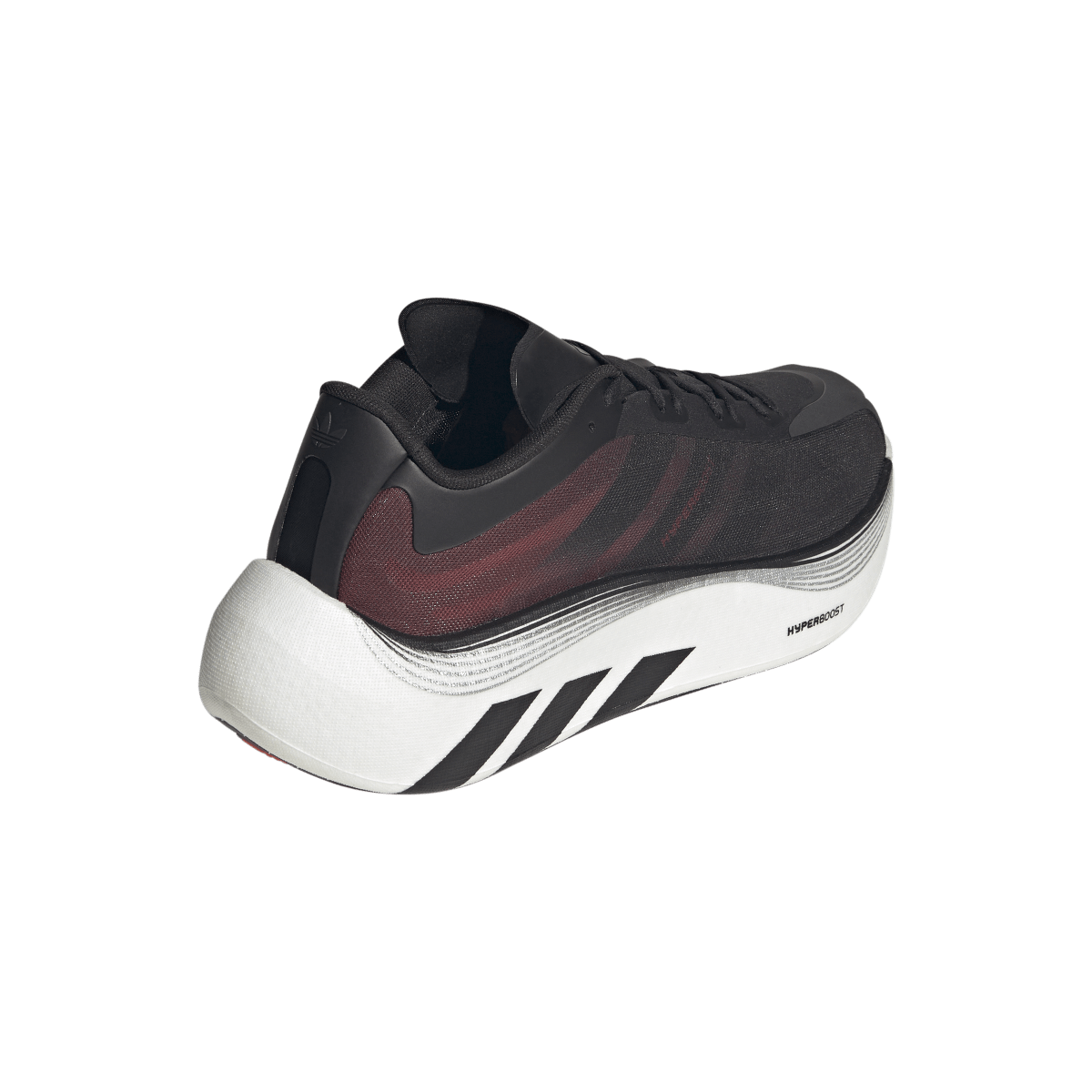 Overkicks - Adidas Hyper Boost Euphoria LT Black Solar Red (KZ8509) - vista superior