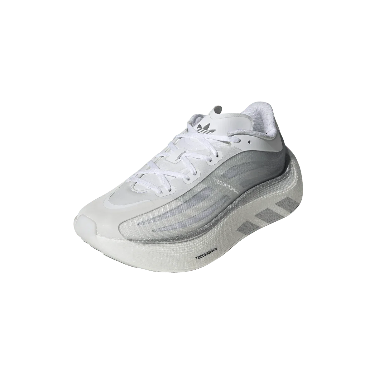 Overkicks - Adidas Hyper Boost Euphoria LT Cloud White Silver Metallic (KZ8507) - vista trasera
