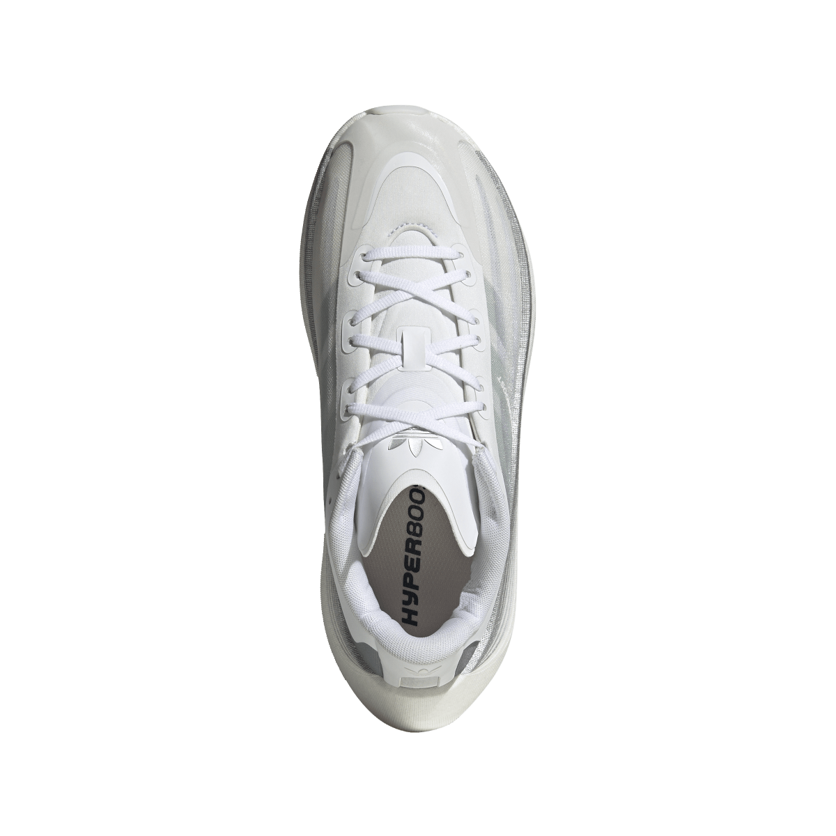 Overkicks - Adidas Hyper Boost Euphoria LT Cloud White Silver Metallic (KZ8507) - par completo