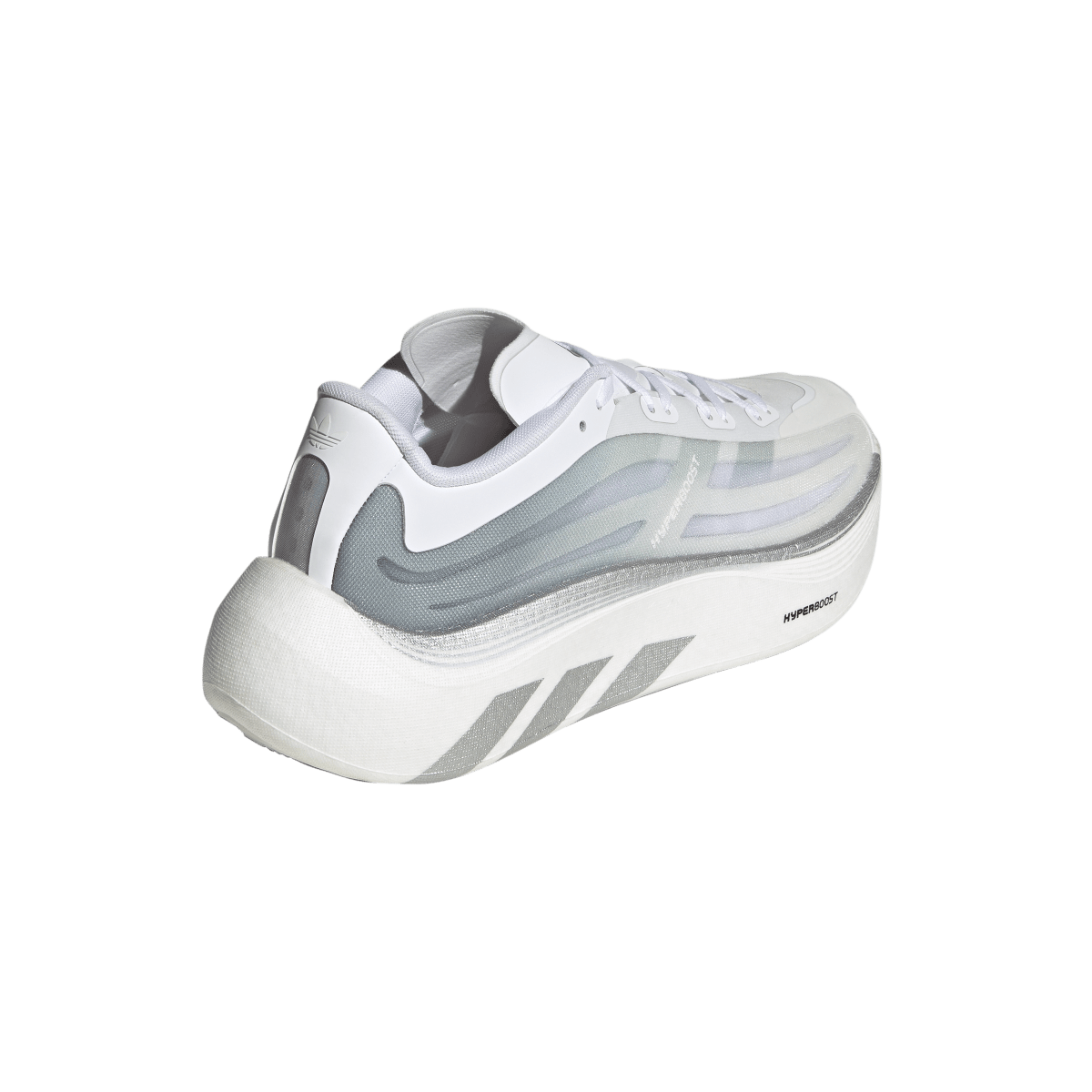 Overkicks - Adidas Hyper Boost Euphoria LT Cloud White Silver Metallic (KZ8507) - vista superior