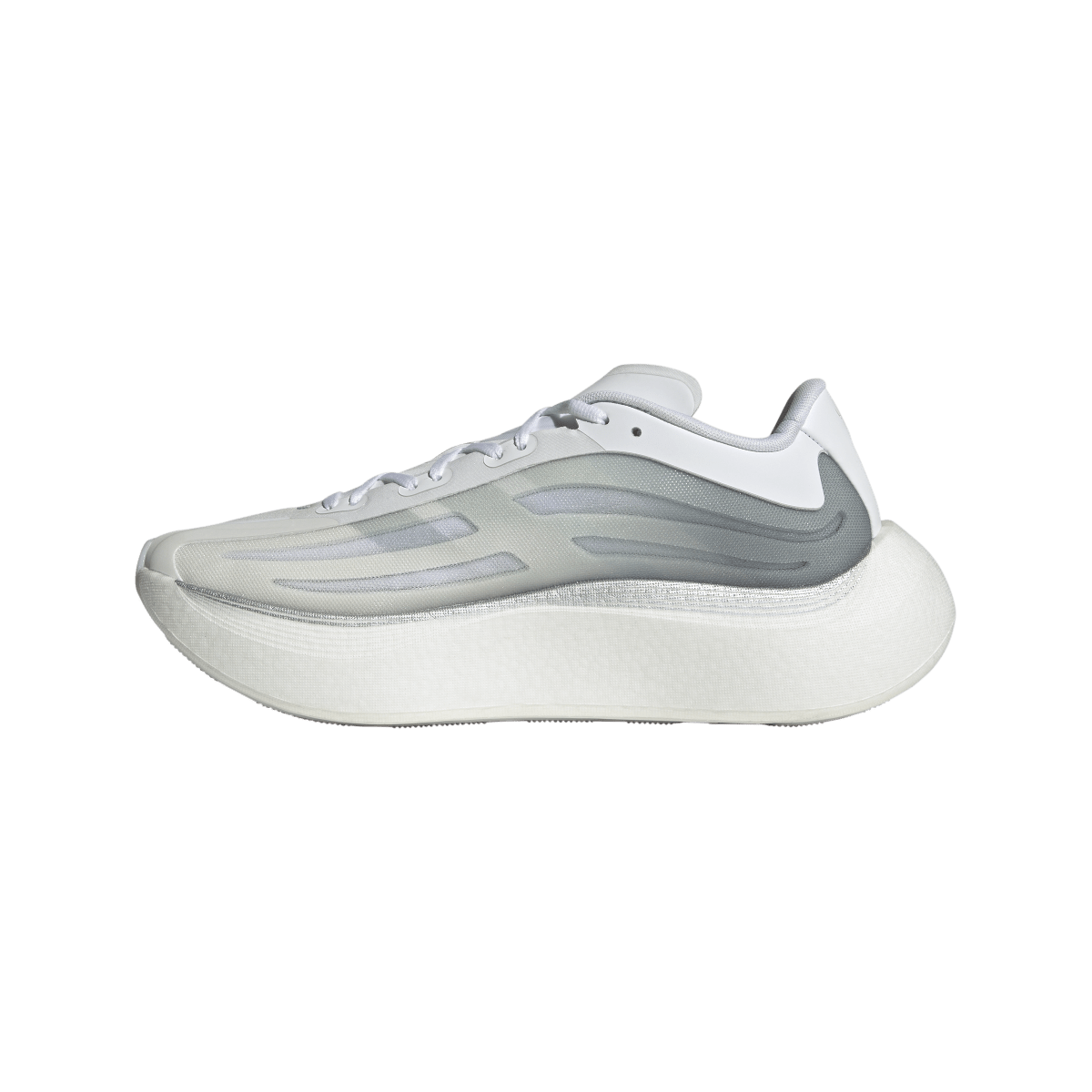 Overkicks - Adidas Hyper Boost Euphoria LT Cloud White Silver Metallic (KZ8507) - detalle talon