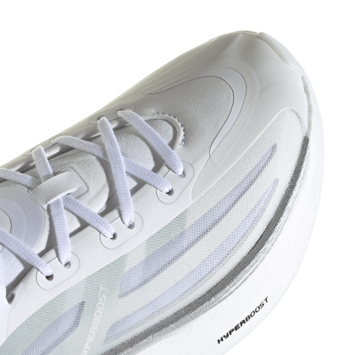 Overkicks - Adidas Hyper Boost Euphoria LT Cloud White Silver Metallic (KZ8507) - detalle