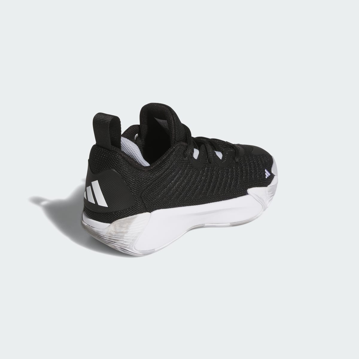 Overkicks - Adidas Initiation Black Halo Silver White (GS) (JQ6856) - imagen 6