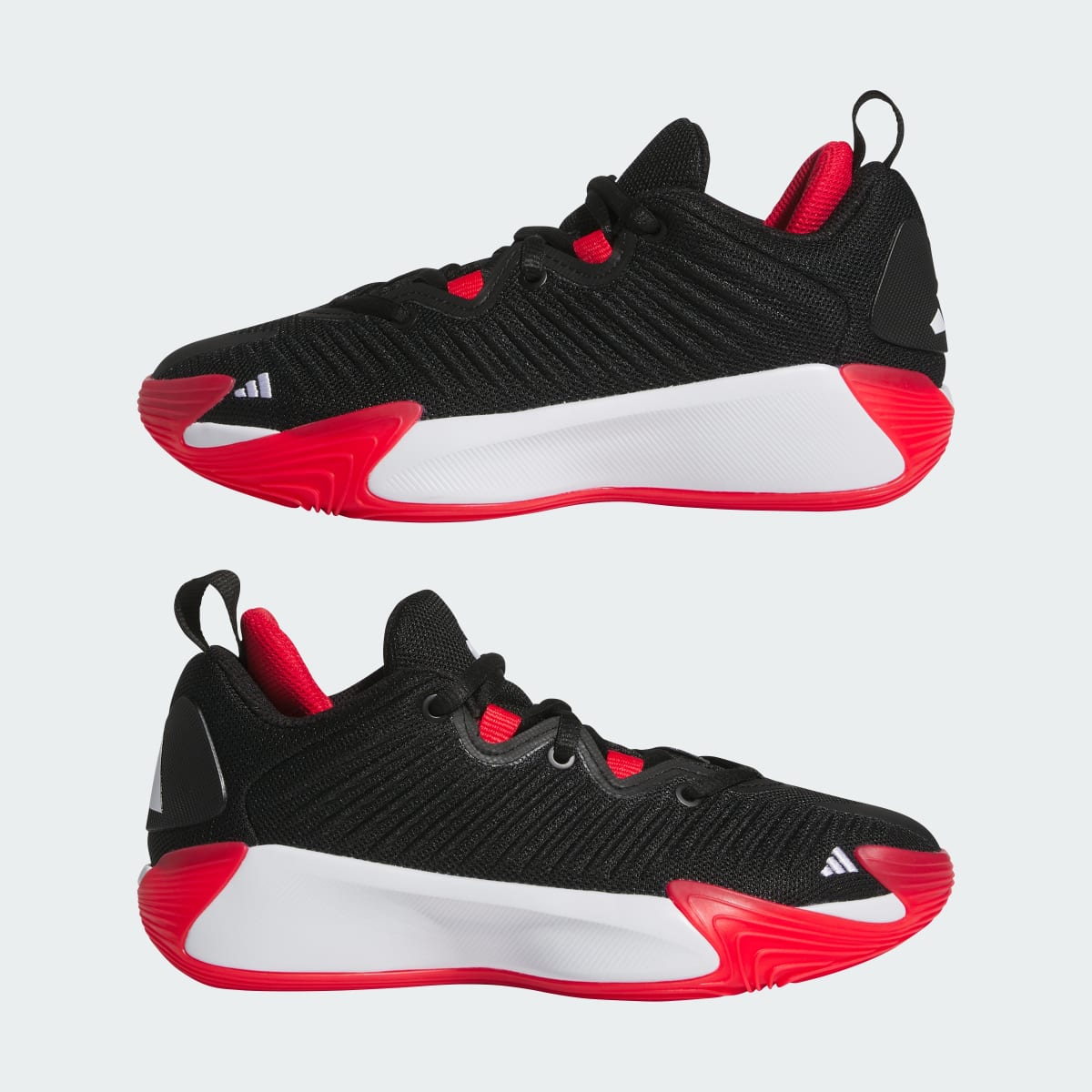 Overkicks - Adidas Initiation Core Black Cloud White Pure Ruby (GS) (JR9766) - imagen 7