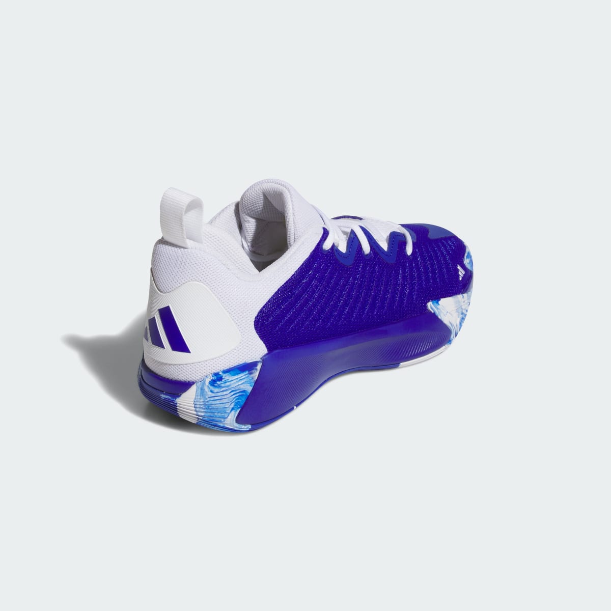 Overkicks - Adidas Initiation Lucid Blue Cloud White (JQ1723) - detalle talon