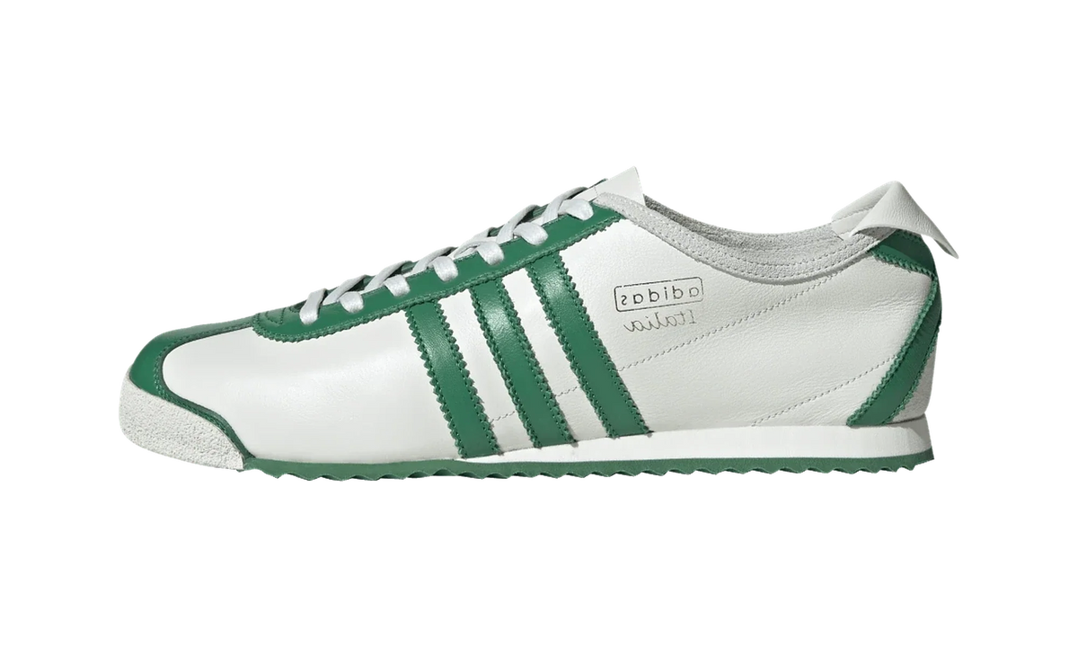 Overkicks - Adidas Italia 60s White Green Made in Italy (JR8377) - vista lateral