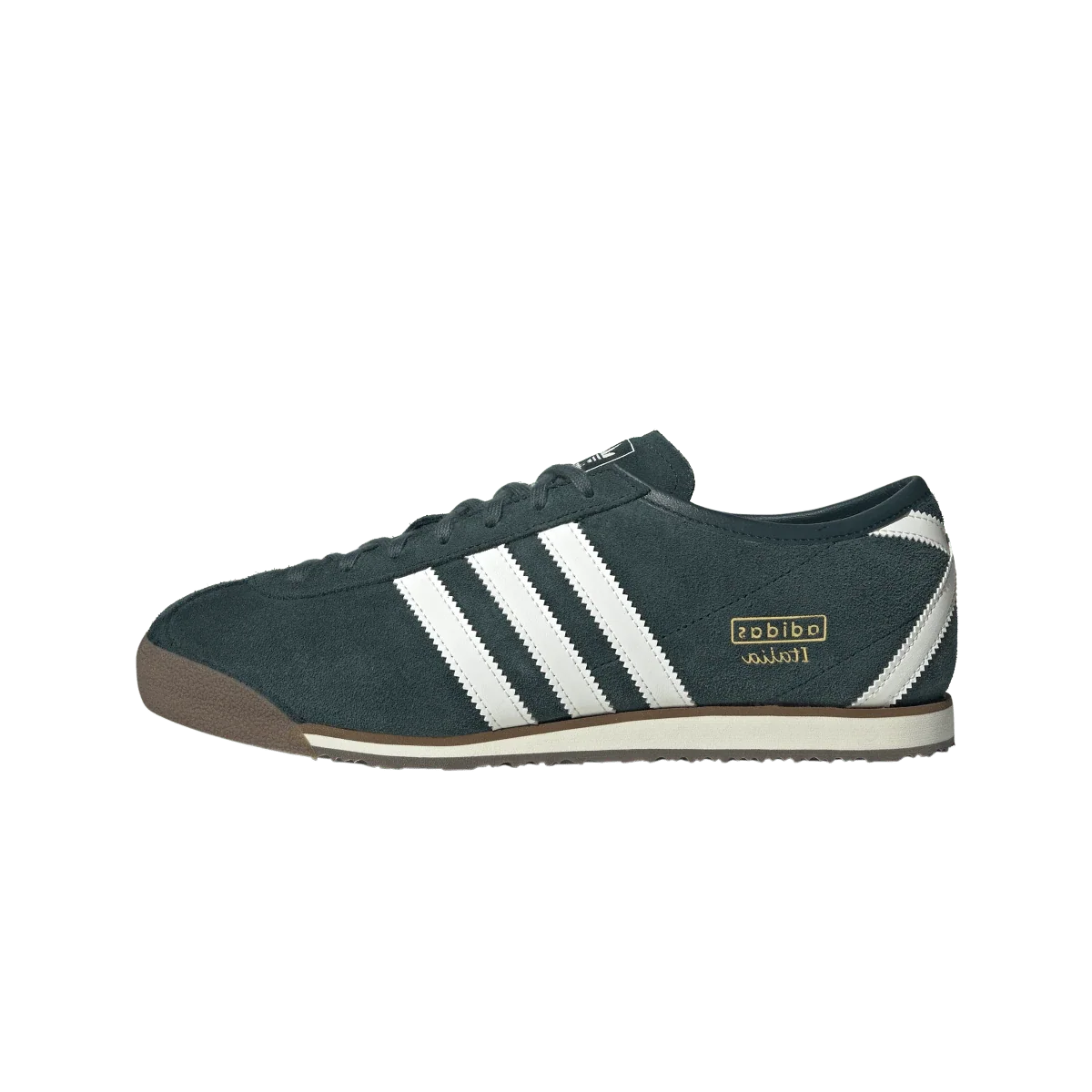 Overkicks - Adidas Italia 70s Aurora Ivy Off White (IH9089) - vista lateral