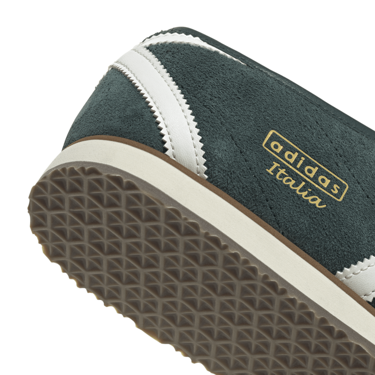 Overkicks - Adidas Italia 70s Aurora Ivy Off White (IH9089) - detalle lateral interior