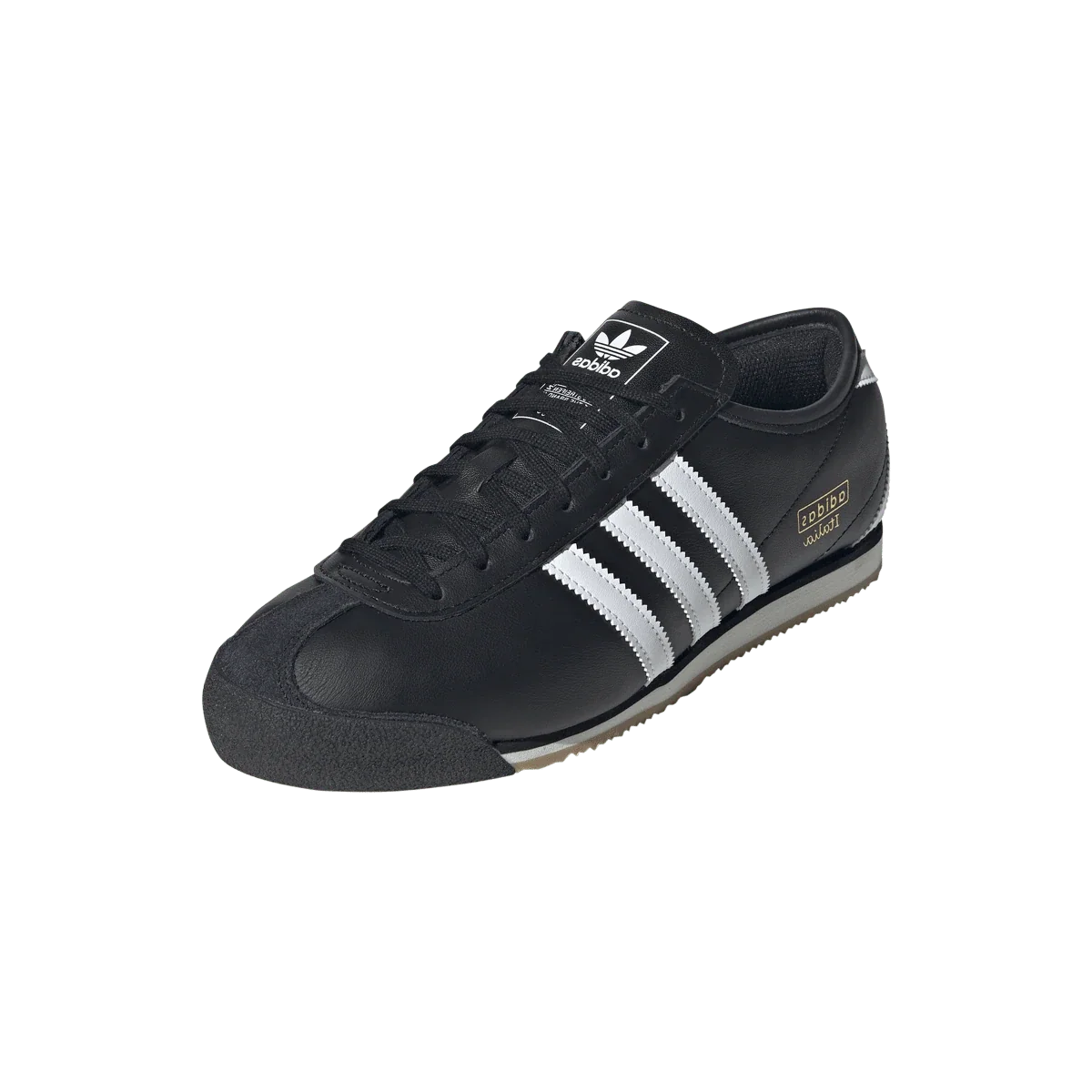 Overkicks - Adidas Italia 70s Black White Gum (JS1324) - vista trasera