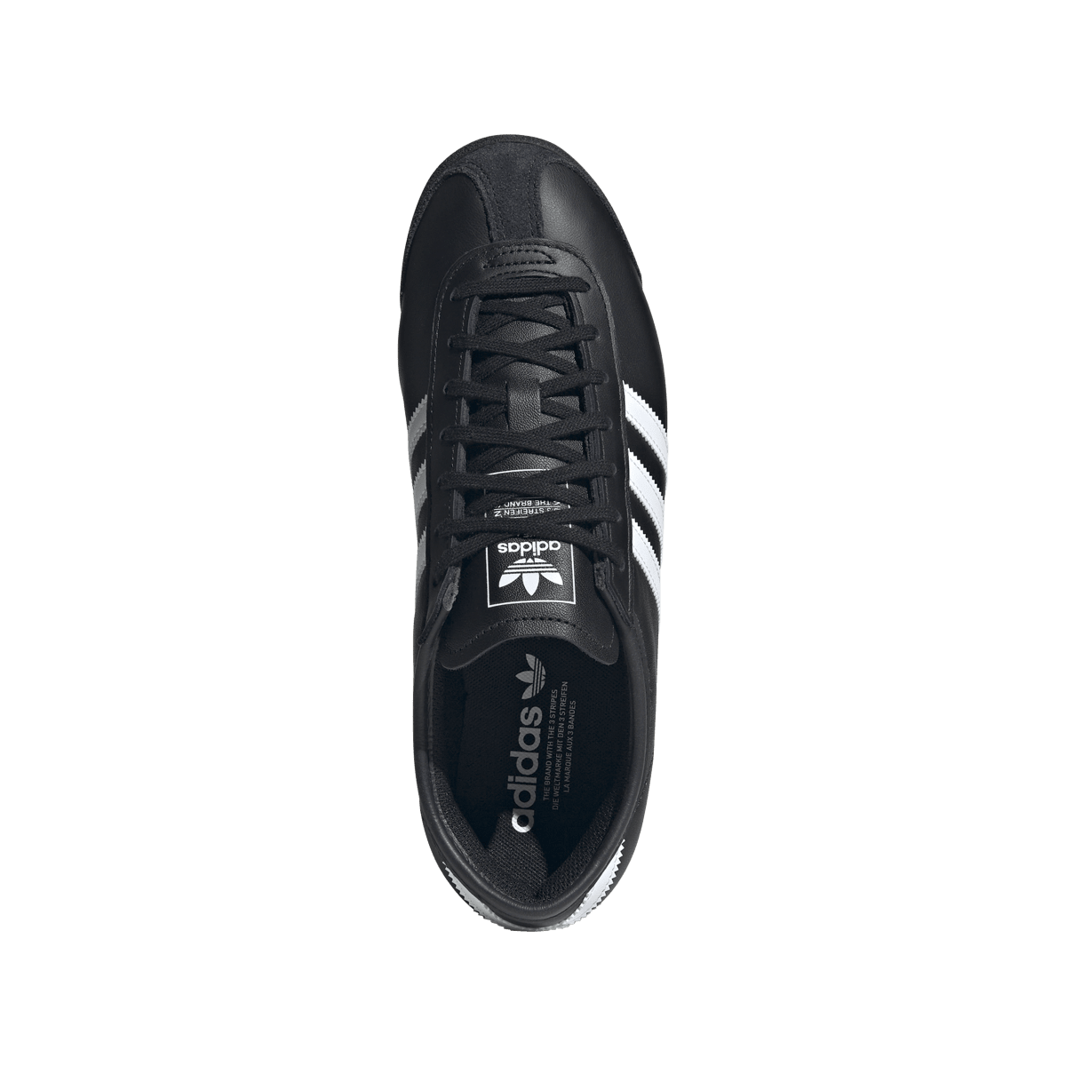 Overkicks - Adidas Italia 70s Black White Gum (JS1324) - par completo