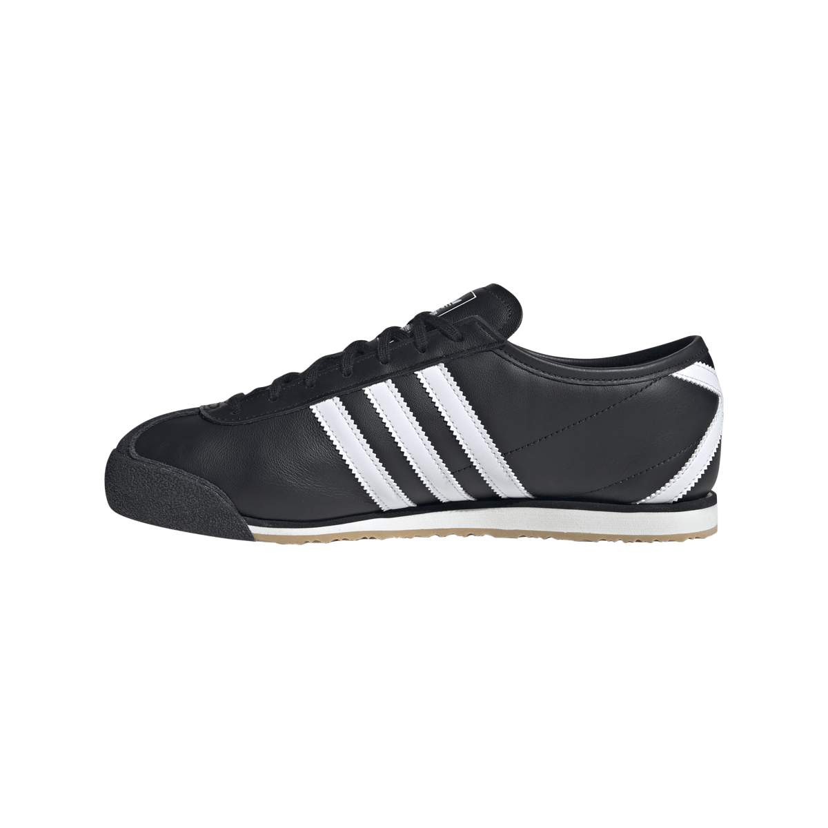 Overkicks - Adidas Italia 70s Black White Gum (JS1324) - detalle talon