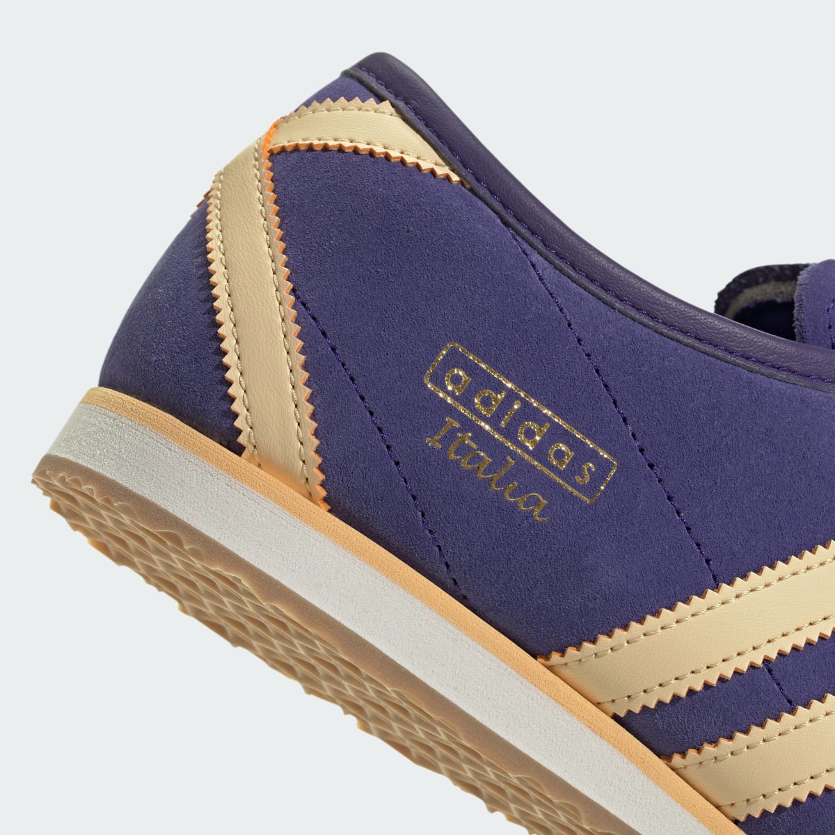 Overkicks - Adidas Italia 70s Collegiate Purple Orange Tint (Womens) (IH6655) - detalle