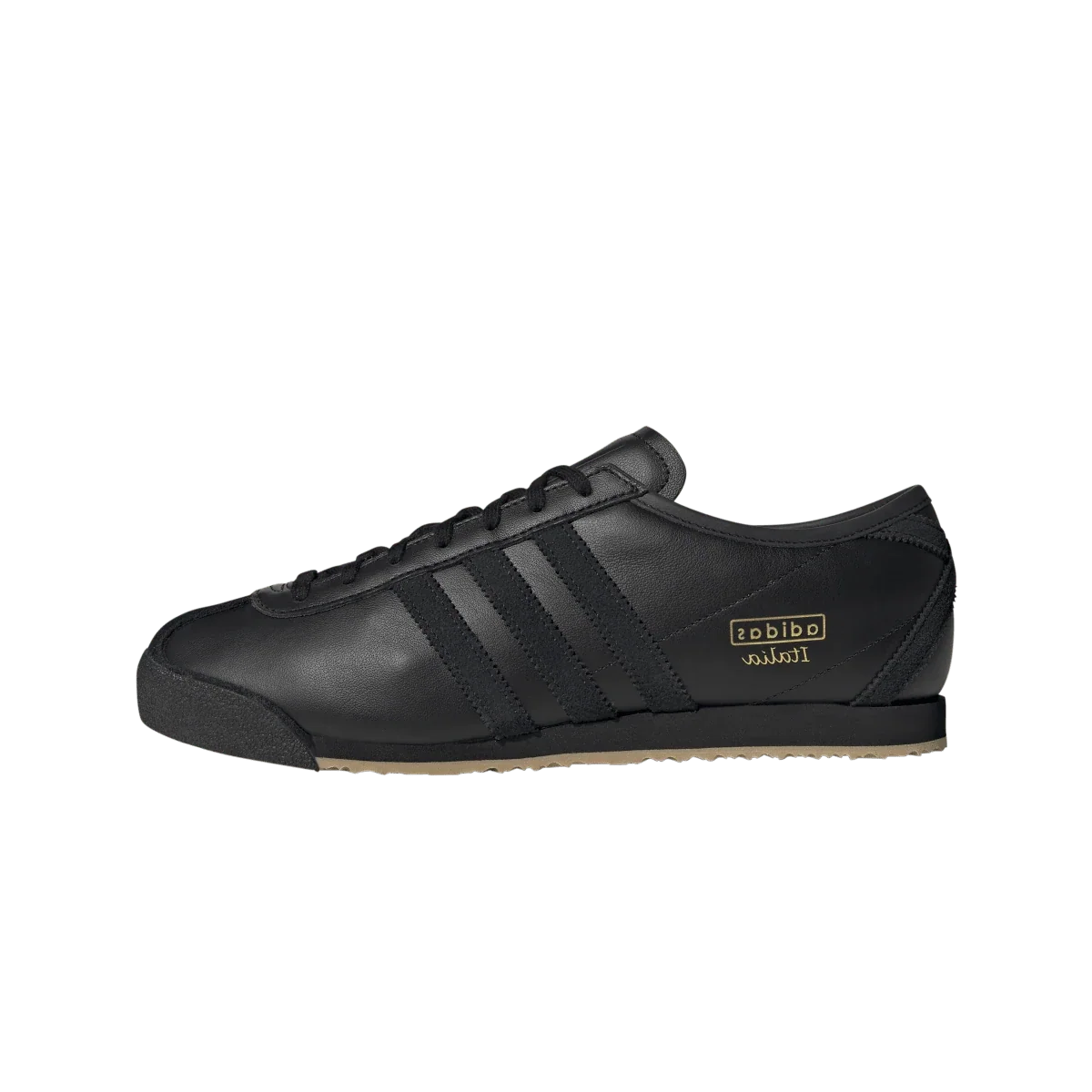 Overkicks - Adidas Italia 70s Core Black Gum (KH9055) - vista lateral