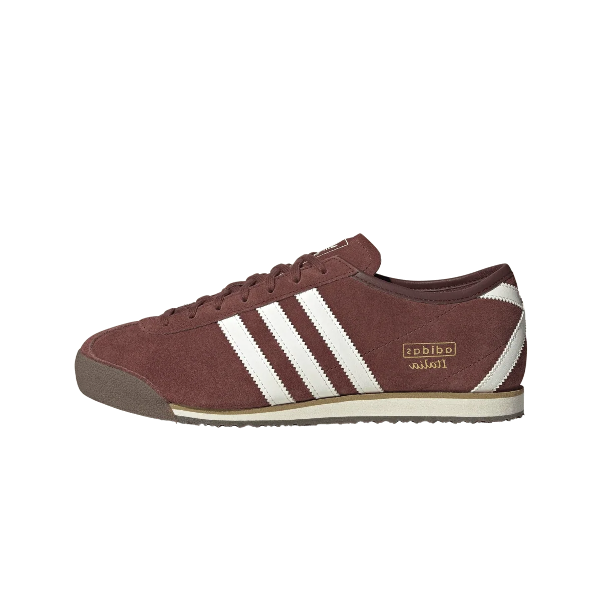 Overkicks - Adidas Italia 70s Fox Brown Off White (IH9087) - vista lateral