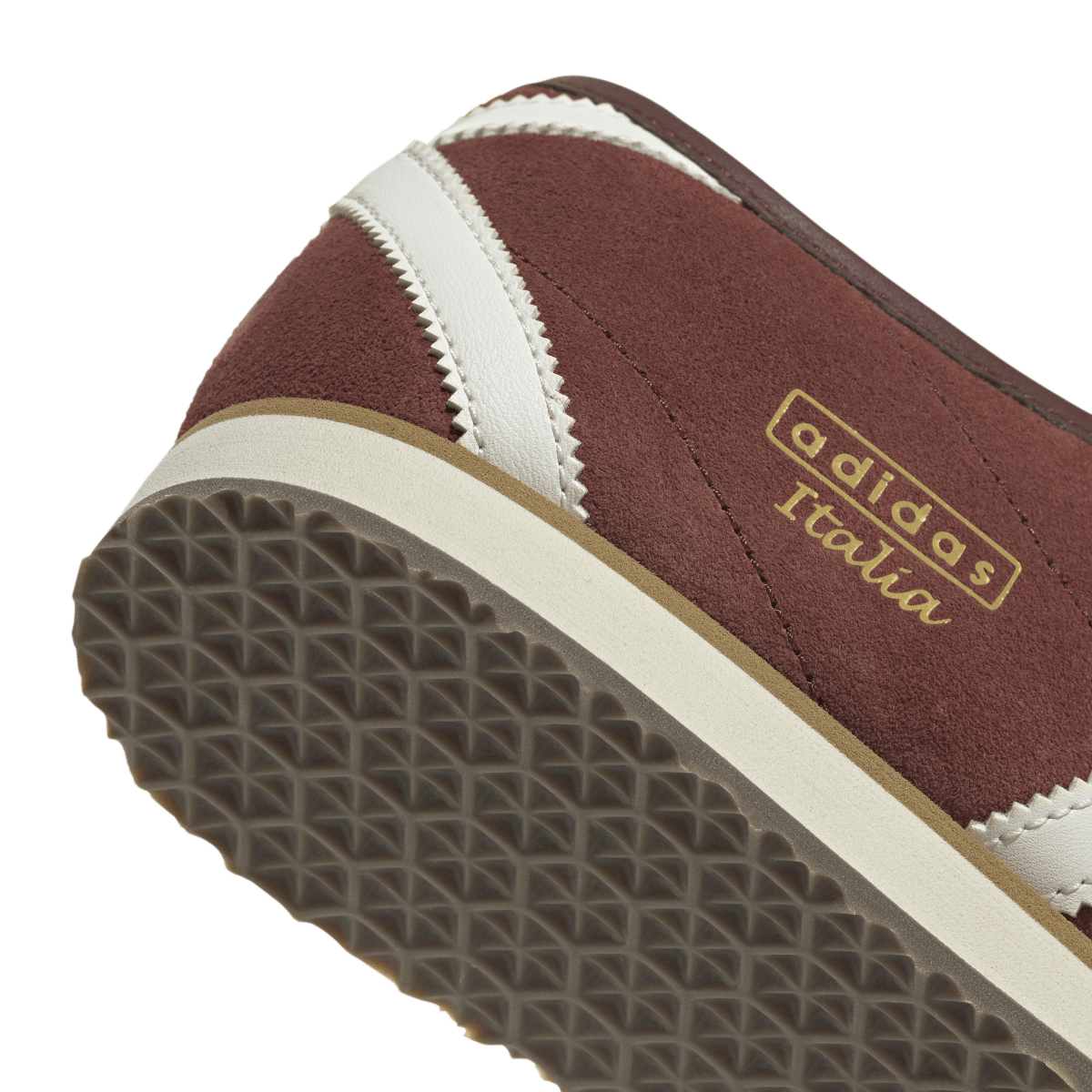 Overkicks - Adidas Italia 70s Fox Brown Off White (IH9087) - detalle lateral interior