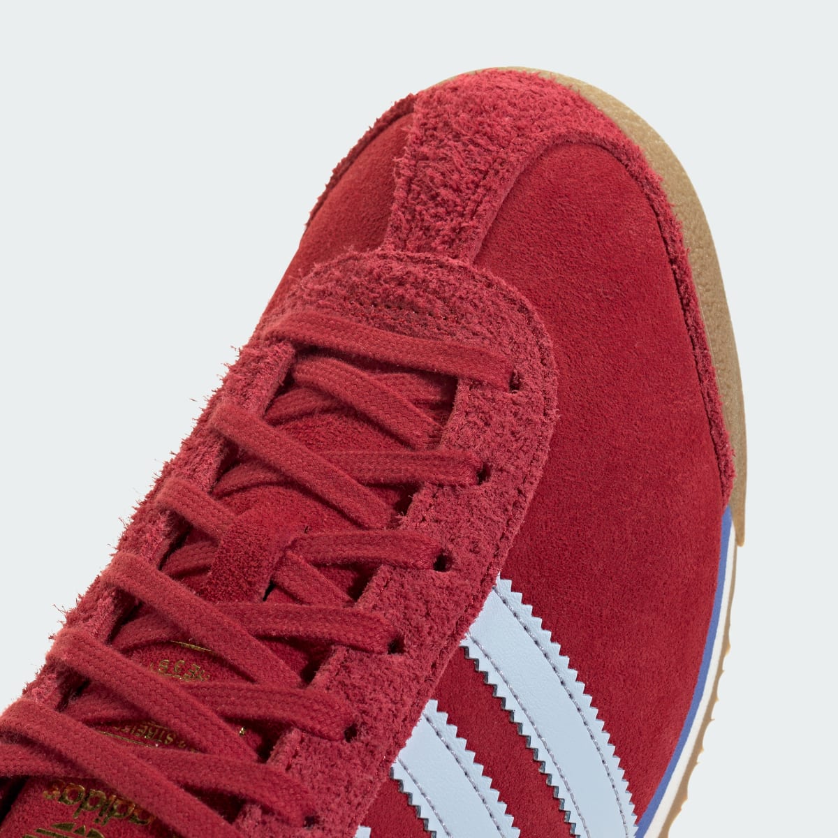 Overkicks - Adidas Italia 70s Team Victory Red Icey Blue (Womens) (IH6654) - detalle