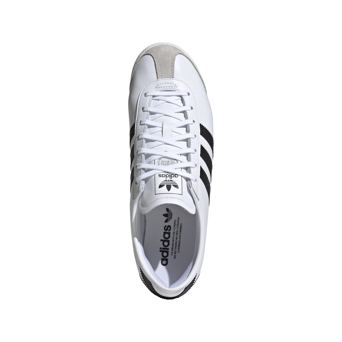 Overkicks - Adidas Italia 70s White Black Gum (JS1323) - par completo