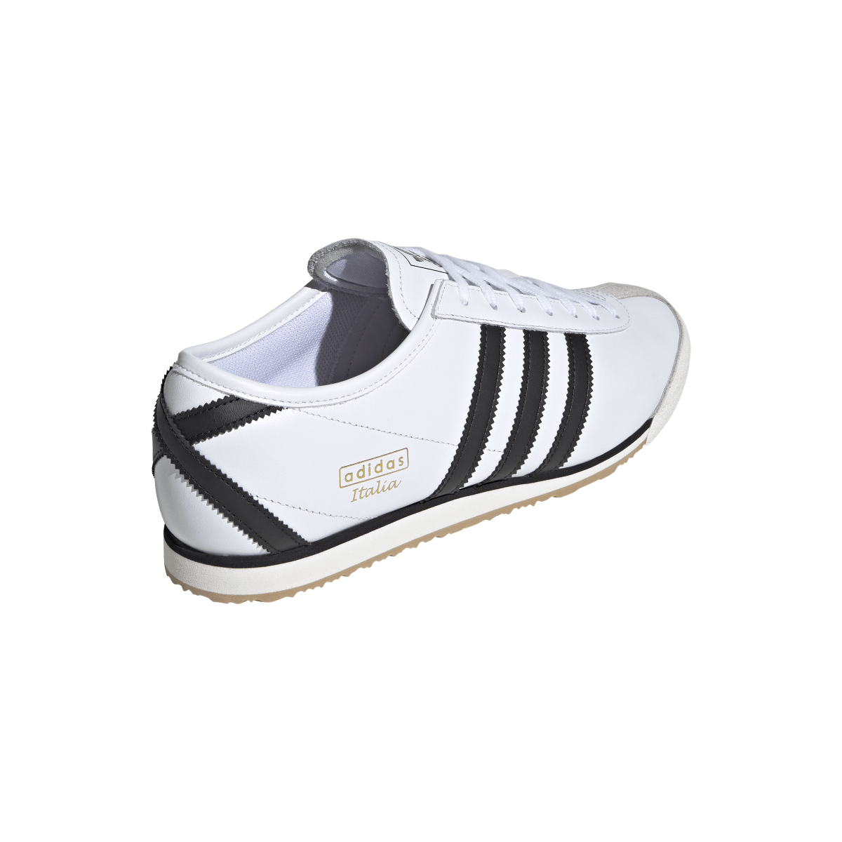 Overkicks - Adidas Italia 70s White Black Gum (JS1323) - vista superior