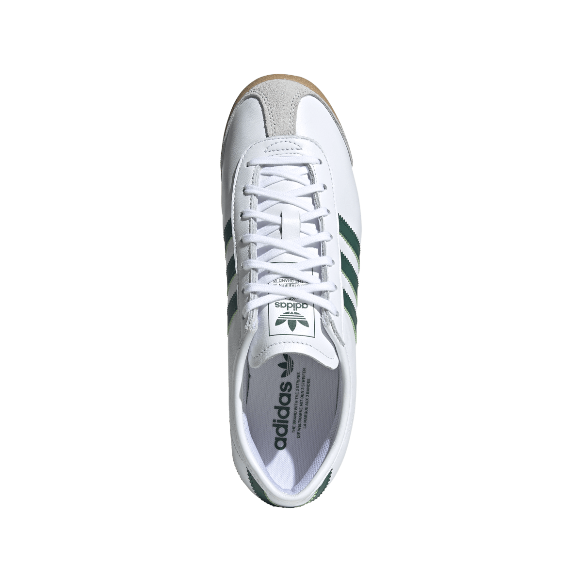 Overkicks - Adidas Italia 70s White Collegiate Green Gum (JS1325) - par completo
