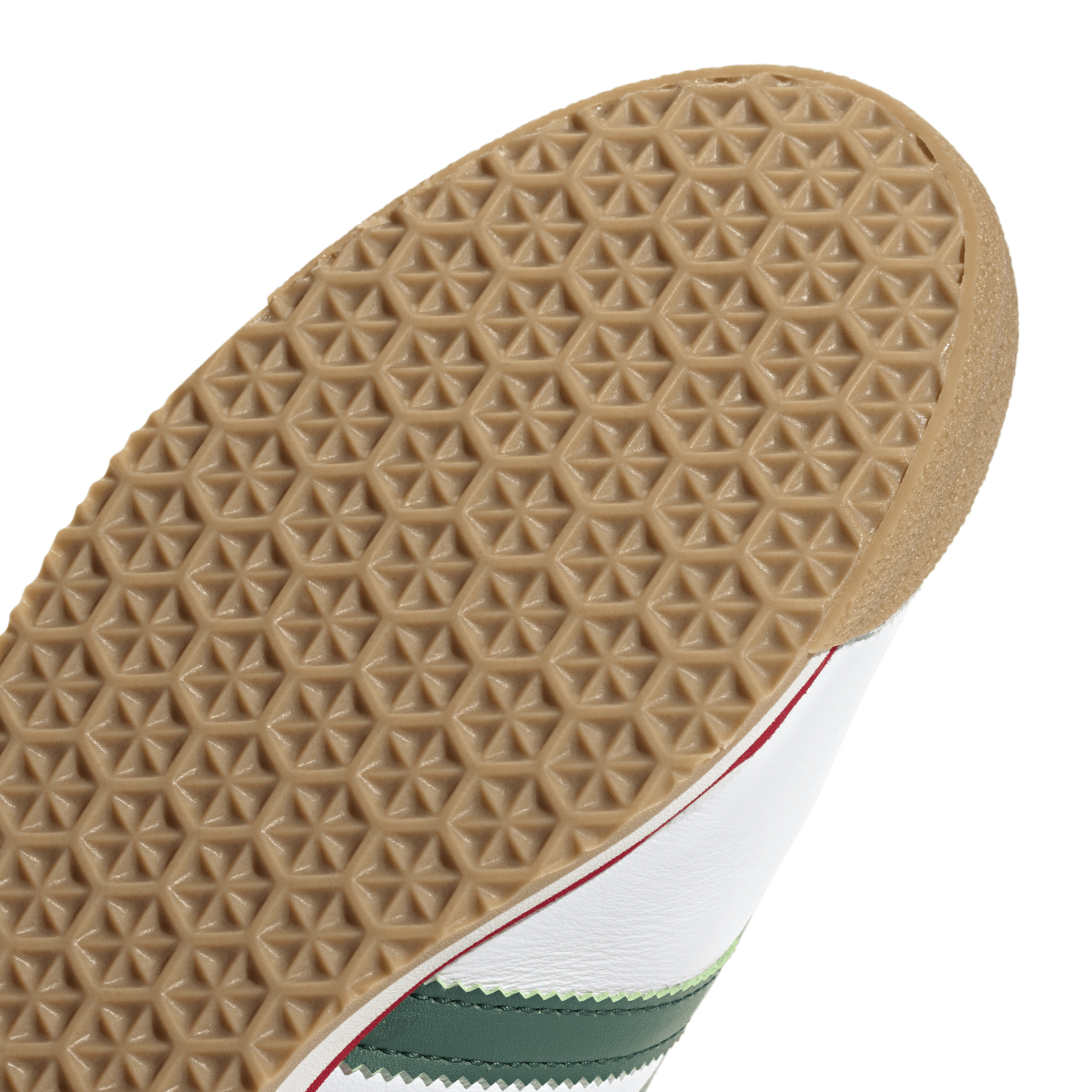 Overkicks - Adidas Italia 70s White Collegiate Green Gum (JS1325) - detalle lateral interior