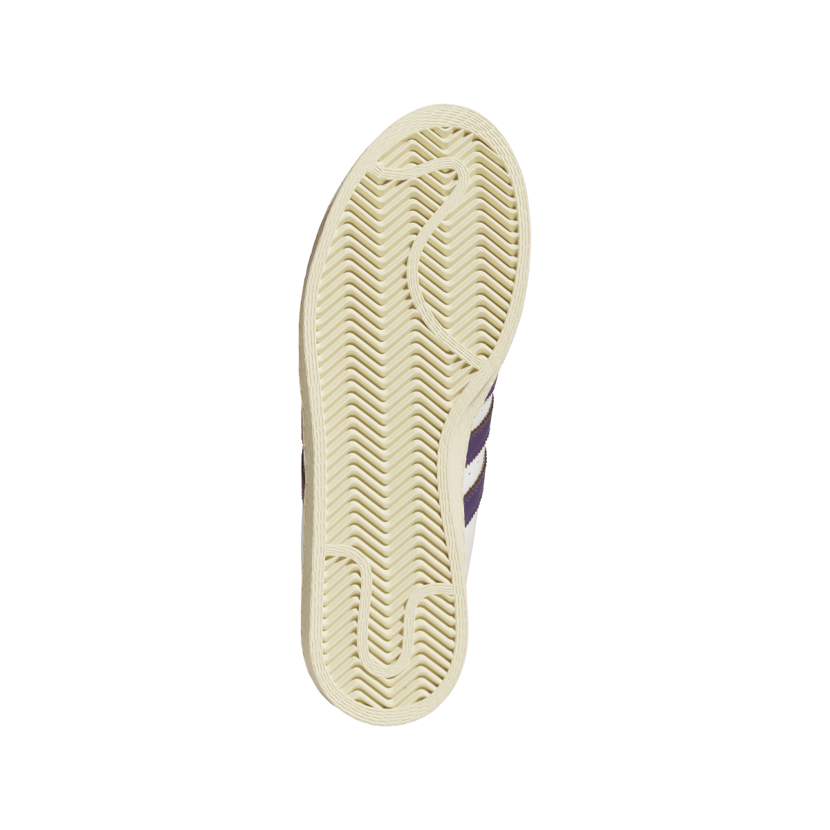 Overkicks - Adidas Jabbar Half Shell OG Off White Violet (JQ9595) - detalle suela