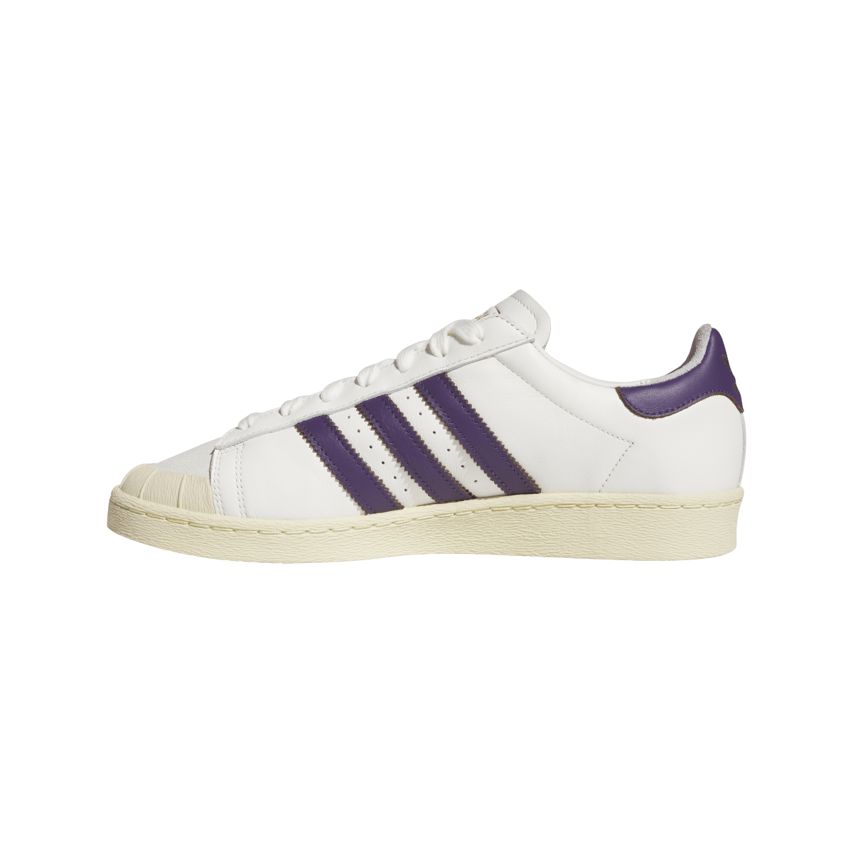 Overkicks - Adidas Jabbar Half Shell OG Off White Violet (JQ9595) - detalle talon
