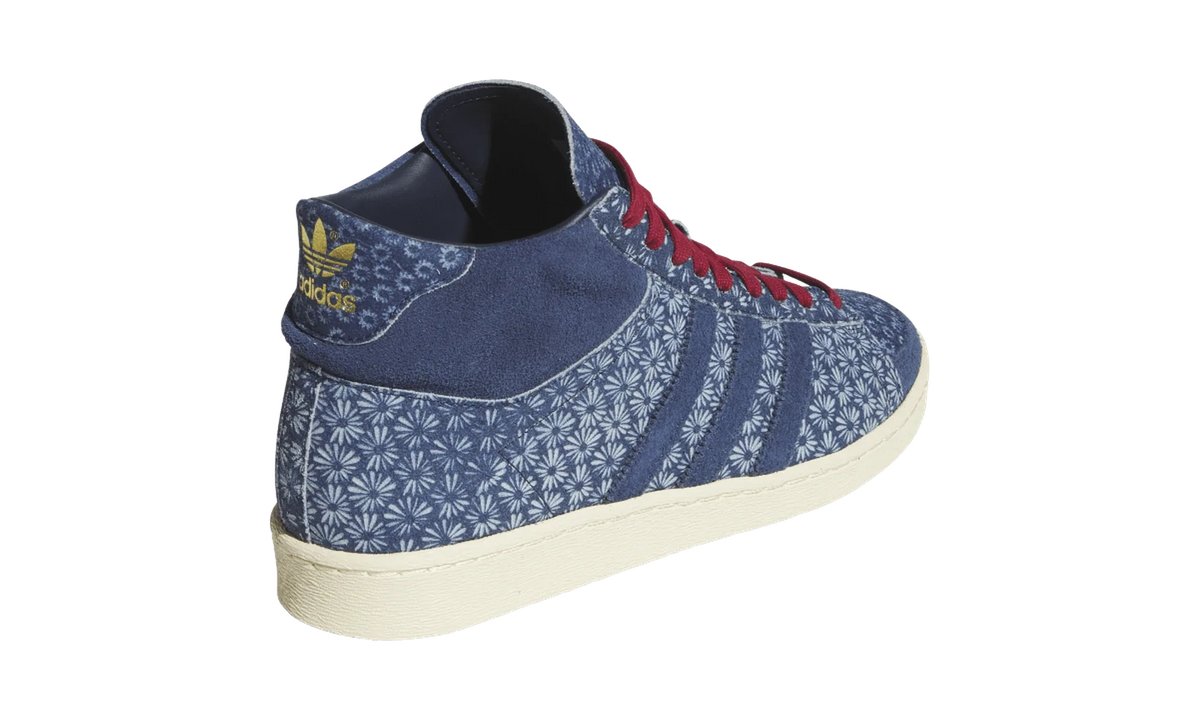 Overkicks - Adidas Jabbar Hi Western Denim Night Indigo (JS0813) - vista superior