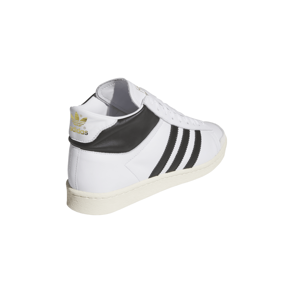 Overkicks - Adidas Jabbar Hi White Black (JI3445) - vista superior
