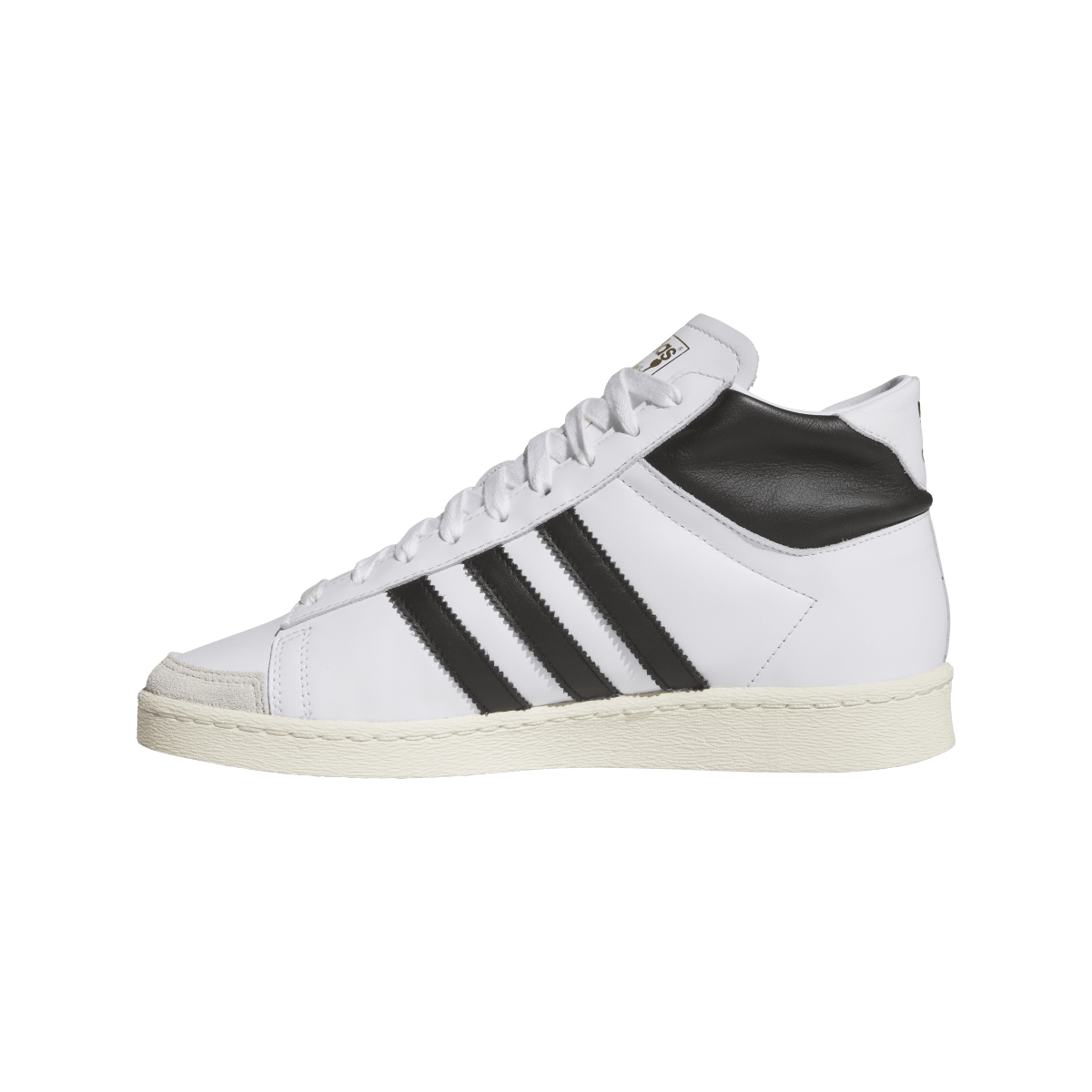 Overkicks - Adidas Jabbar Hi White Black (JI3445) - detalle talon
