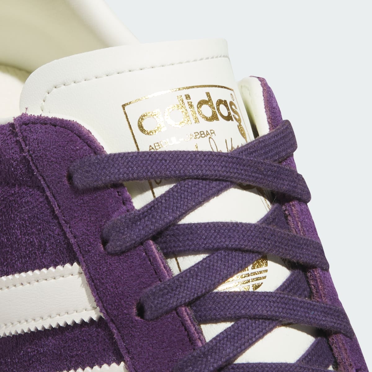 Overkicks - Adidas Jabbar Lo Aurora Plum Off White (JR4355) - detalle