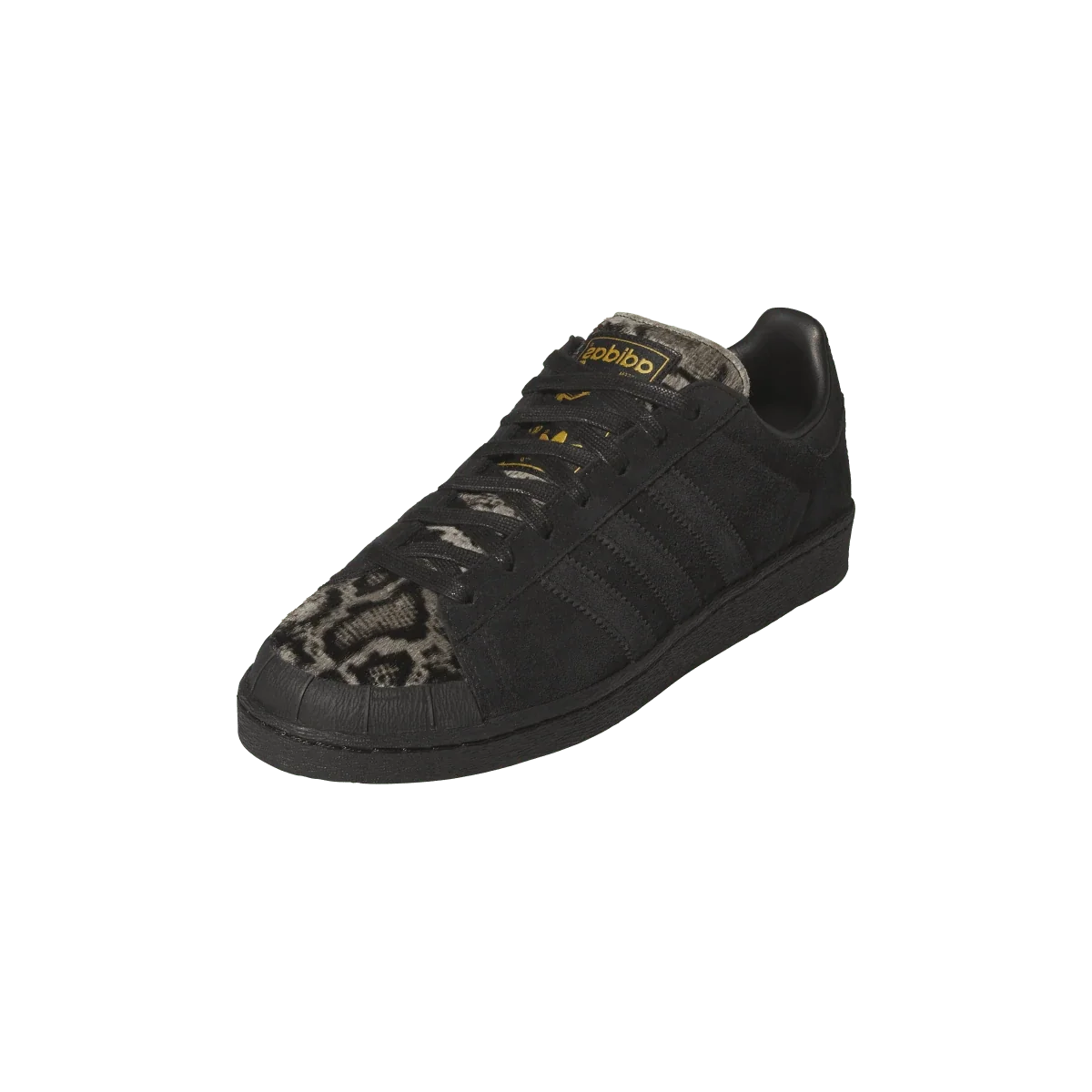 Overkicks - Adidas Jabbar Lo Black Snakeskin (KJ4281) - vista trasera