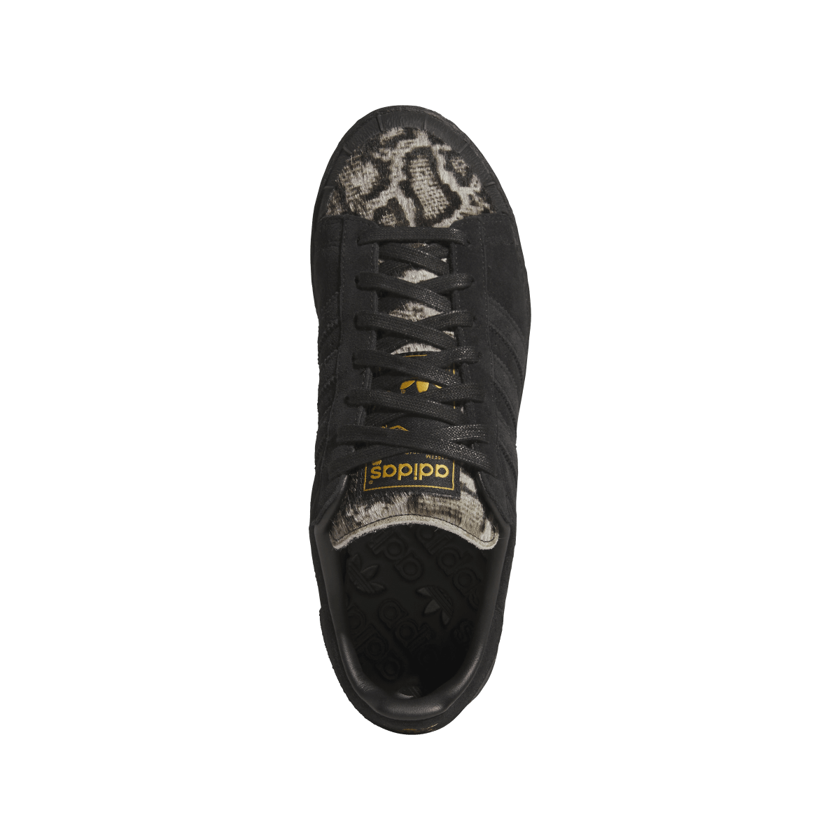 Overkicks - Adidas Jabbar Lo Black Snakeskin (KJ4281) - par completo
