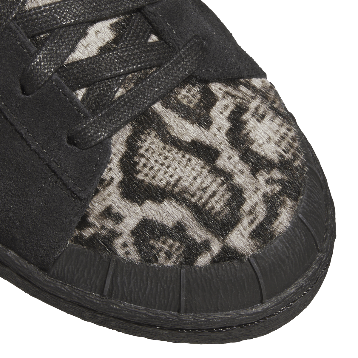 Overkicks - Adidas Jabbar Lo Black Snakeskin (KJ4281) - detalle lateral interior