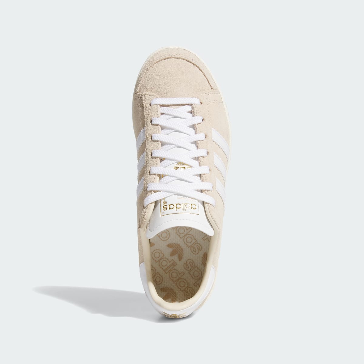 Overkicks - Adidas Jabbar Lo Crystal Linen White (Womens) (JQ4435) - par completo