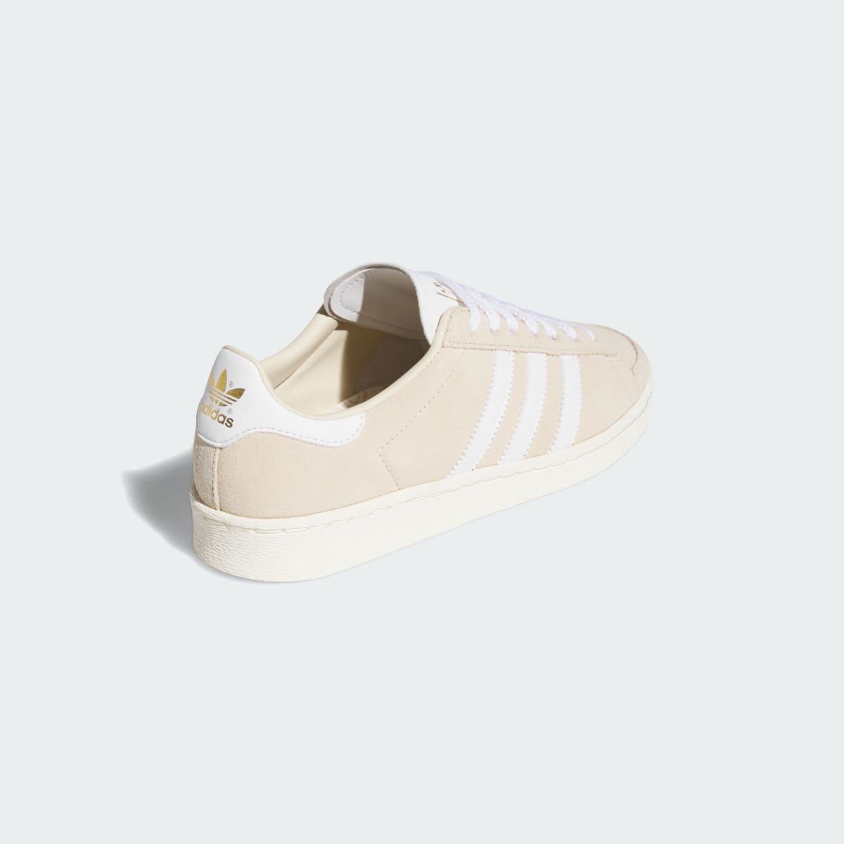 Overkicks - Adidas Jabbar Lo Crystal Linen White (Womens) (JQ4435) - vista superior