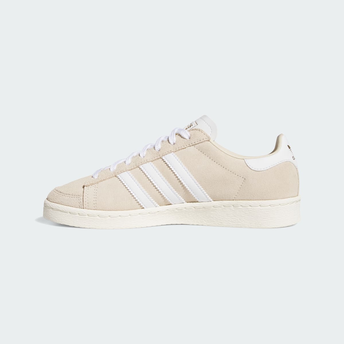 Overkicks - Adidas Jabbar Lo Crystal Linen White (Womens) (JQ4435) - detalle talon
