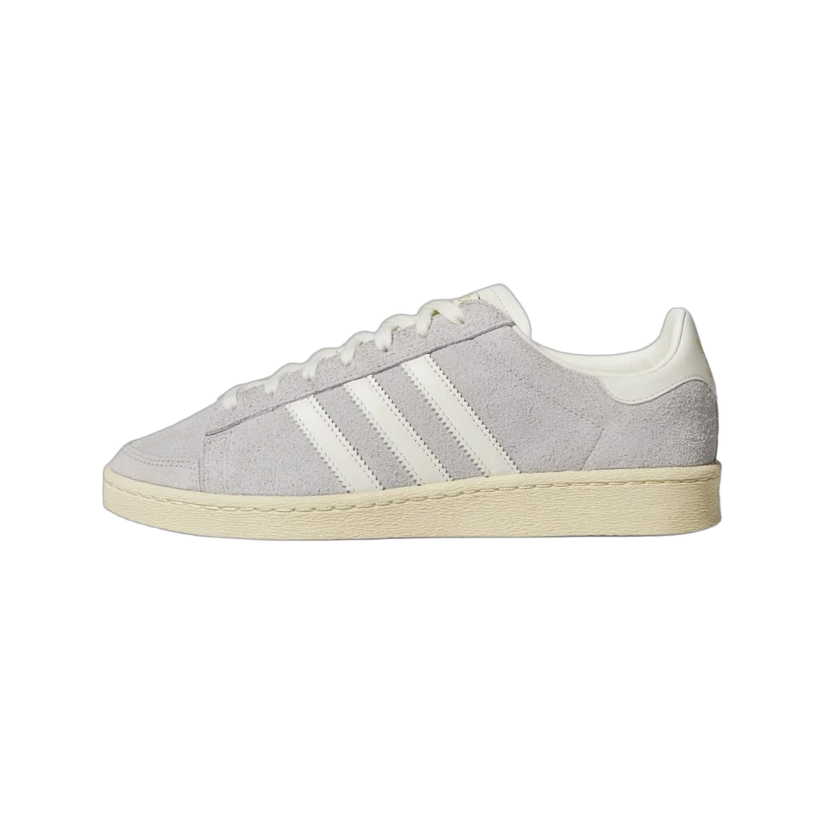 Overkicks - Adidas Jabbar Lo Grey Two Ivory Warm Vanilla (JS0807) - vista lateral