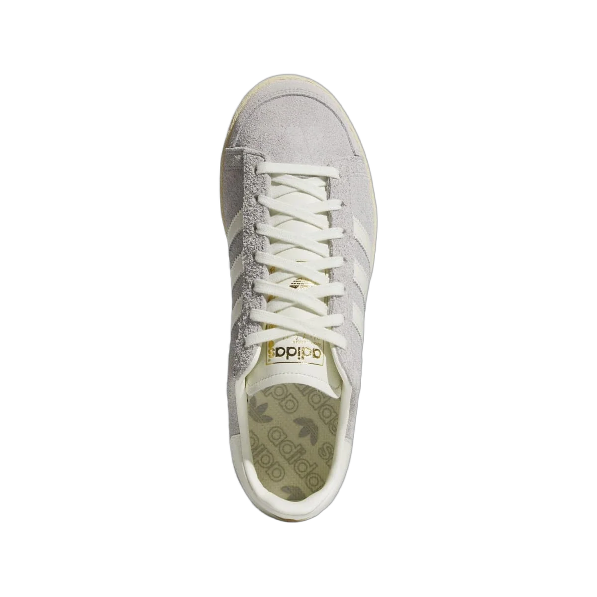 Overkicks - Adidas Jabbar Lo Grey Two Ivory Warm Vanilla (JS0807) - vista trasera