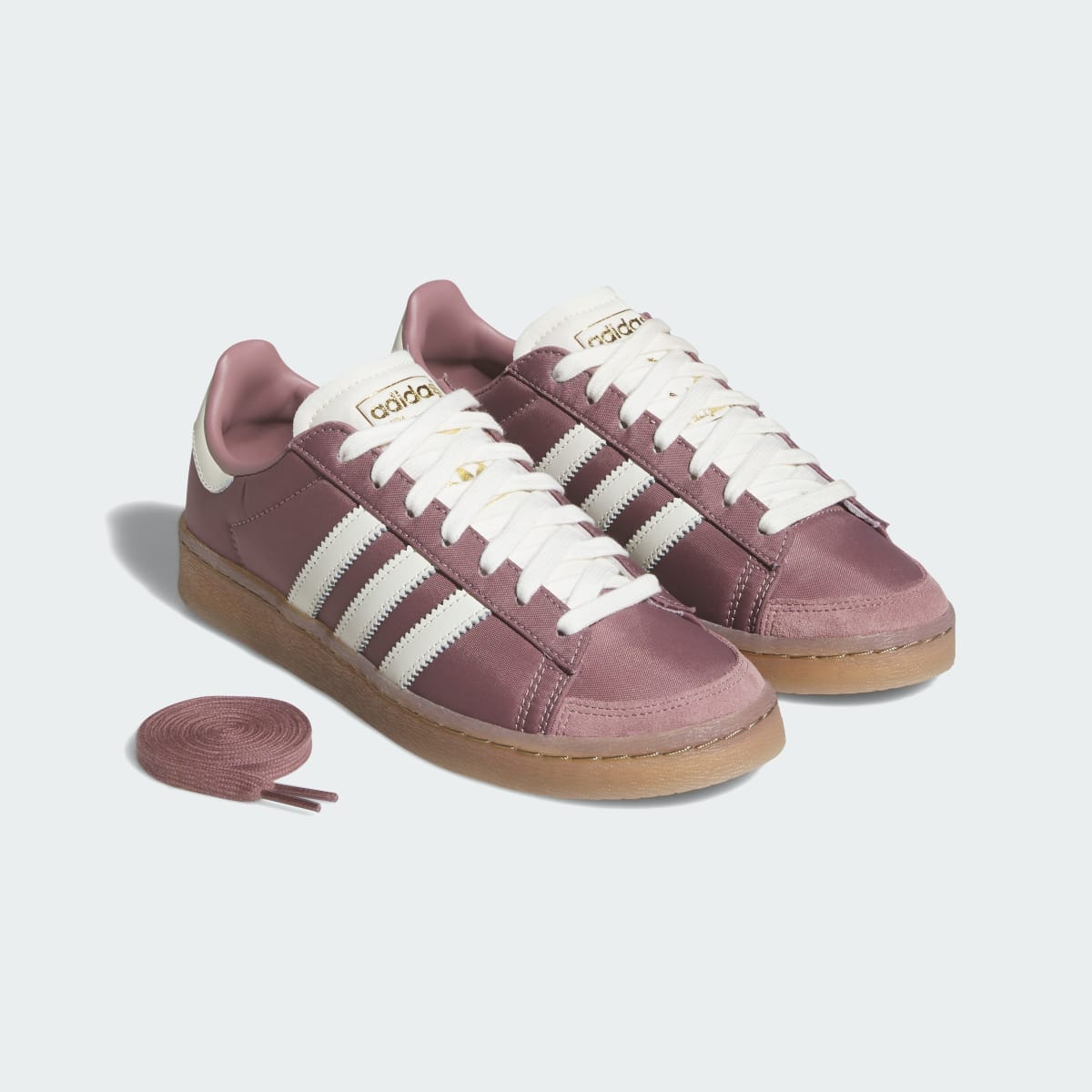 Overkicks - Adidas Jabbar Lo Mauve Off White Gum (Womens) (KI6564) - detalle lateral interior