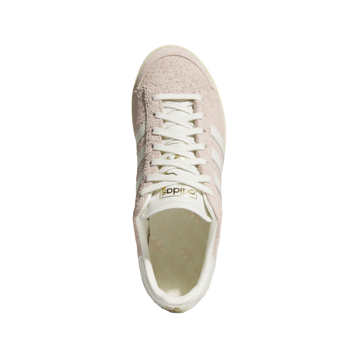 Overkicks - Adidas Jabbar Lo Pink Tint Ivory Warm Vanilla (JS0806) - par completo