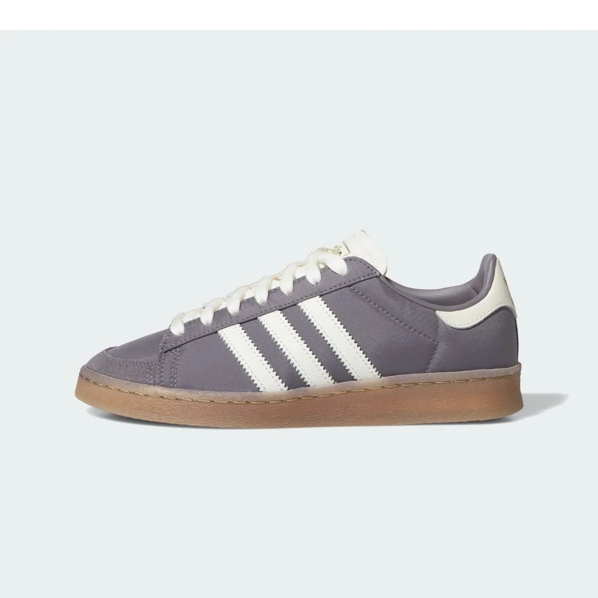 Overkicks - Adidas Jabbar Lo Shadow Violet Off White Gum (Womens) (KI6565) - vista lateral