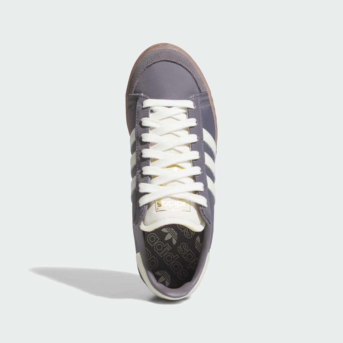 Overkicks - Adidas Jabbar Lo Shadow Violet Off White Gum (Womens) (KI6565) - par completo