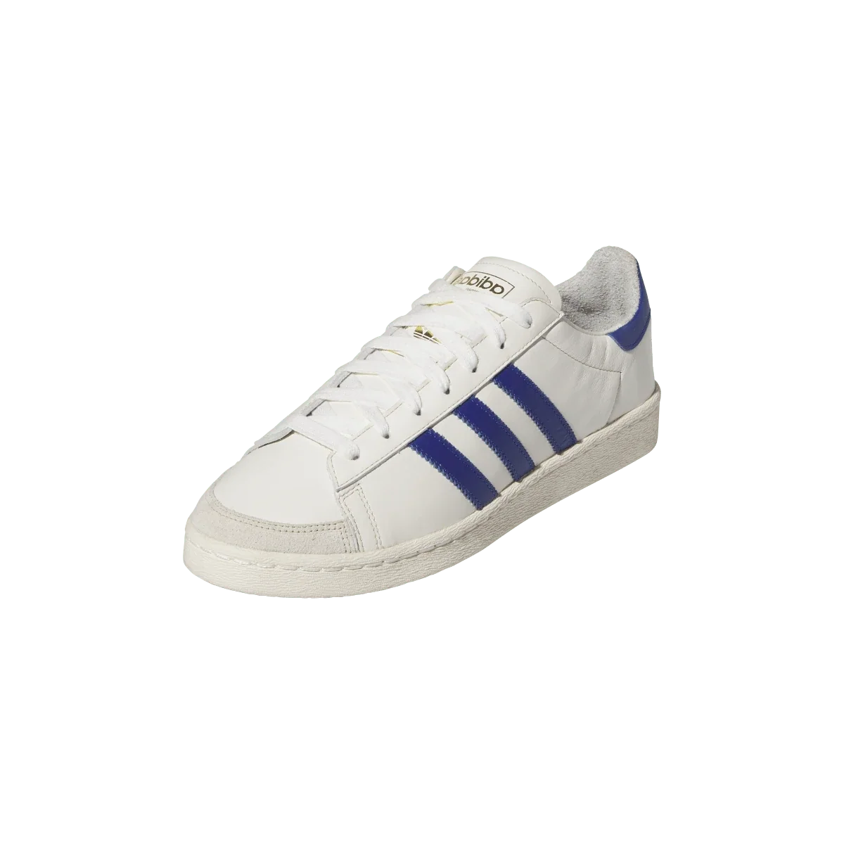 Overkicks - Adidas Jabbar Low Off White Collegiate Royal (JI0150) - vista trasera