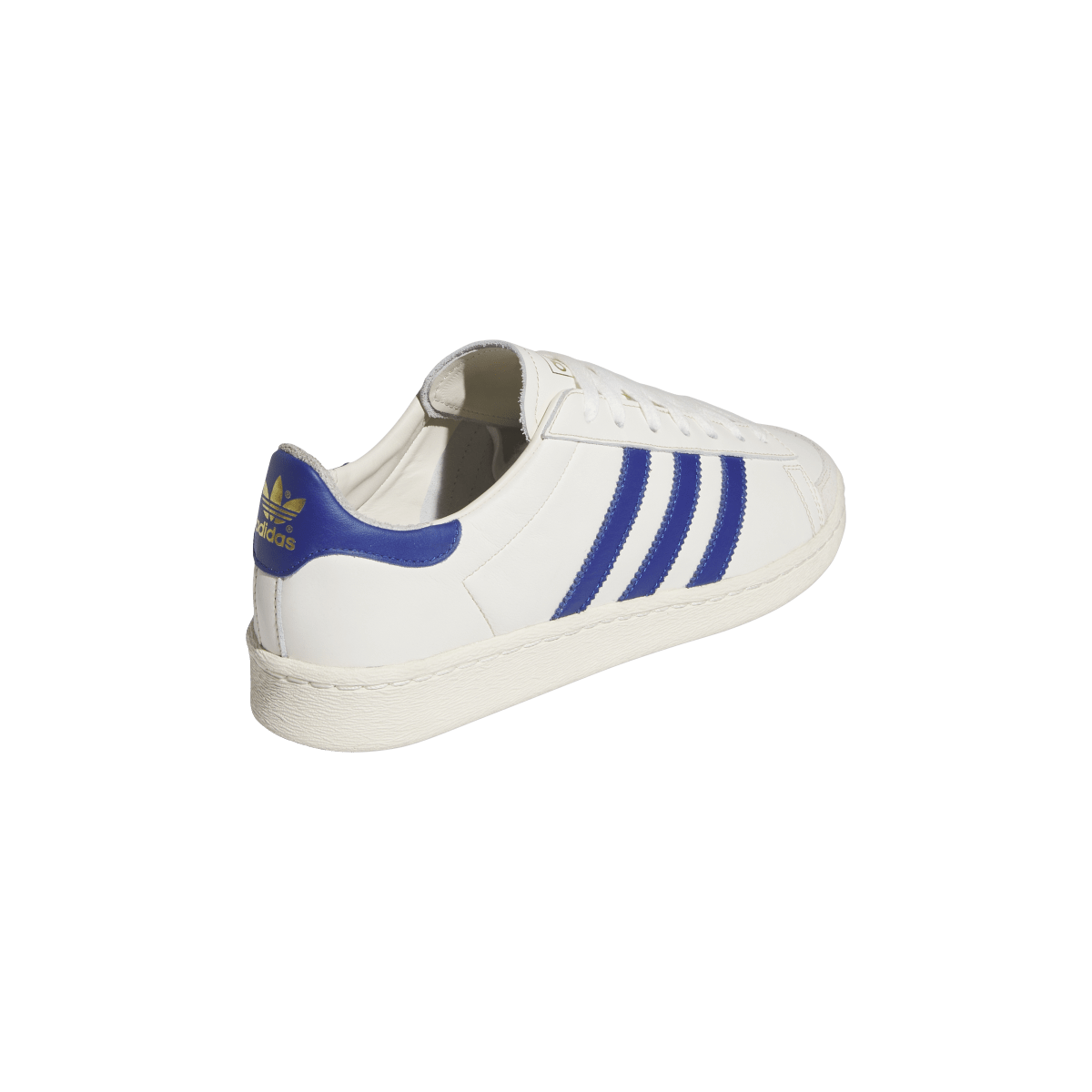 Overkicks - Adidas Jabbar Low Off White Collegiate Royal (JI0150) - vista superior