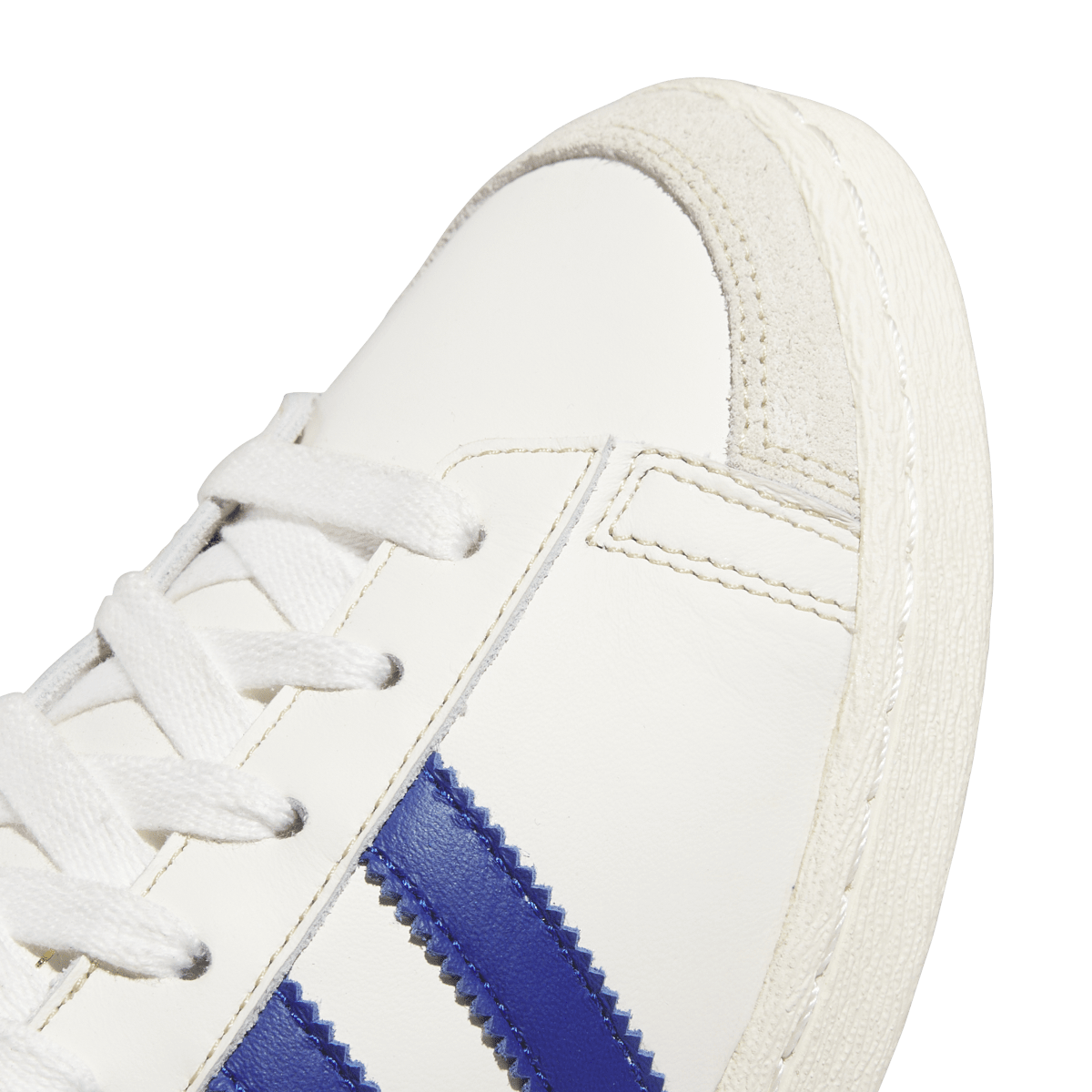 Overkicks - Adidas Jabbar Low Off White Collegiate Royal (JI0150) - detalle lateral interior