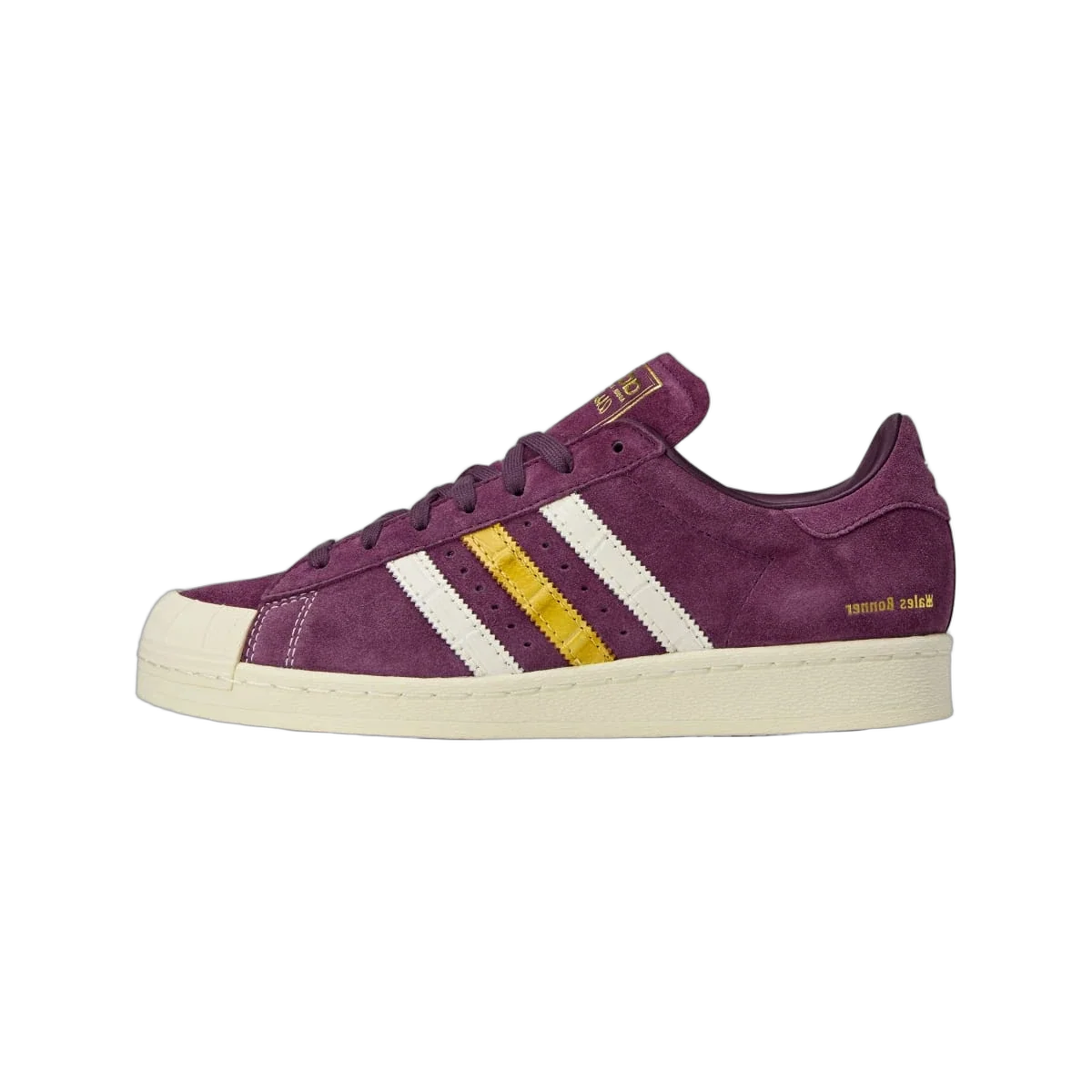 Overkicks - Adidas Jabbar Low Wales Bonner Maroon Oat (JR0271) - vista lateral